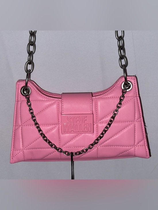 Steve Madden Handbags - NWT Steve Madden Quilted Bhera Shoulder Bag In Thrift Pink